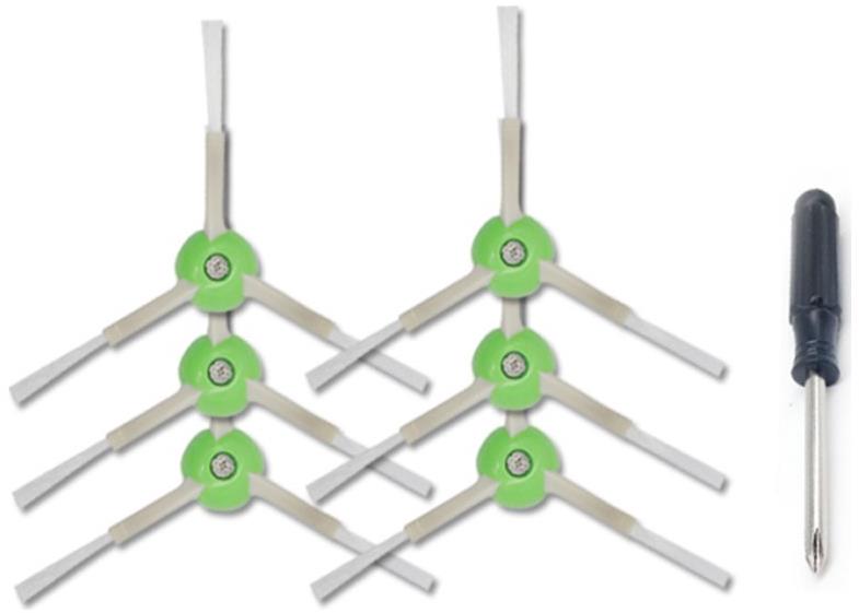 Sunny Bočná kefa pre vysávače iROBOT Roomba E5, E6, i7, i7+, 6 ks