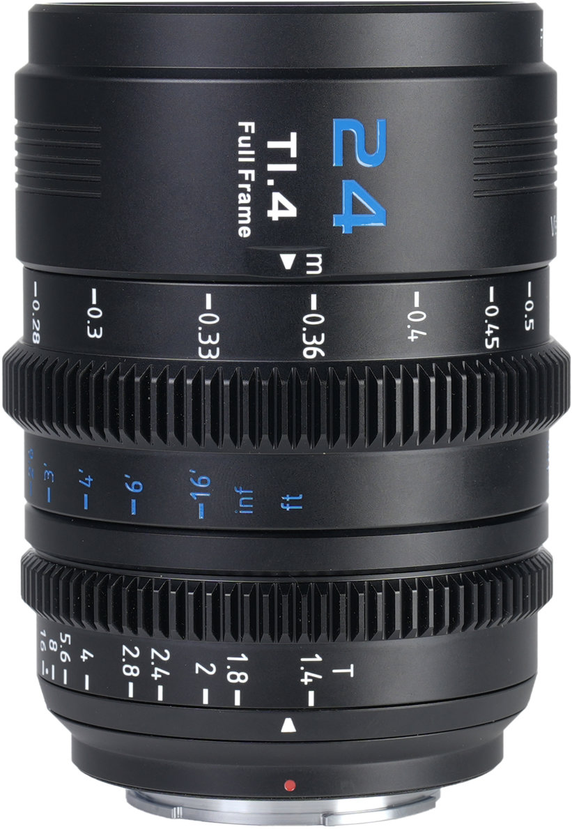 SIRUI Vision Prime 1 24 mm T1.4 Full Frame Cine Lens (Black, E/Z/RF/L Interchangable Mount)