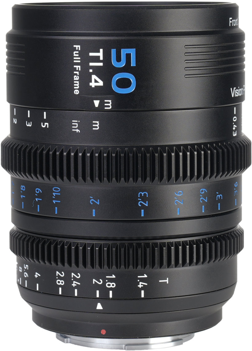 SIRUI Vision Prime 1 50 mm T1.4 Full Frame Cine Lens (Black, E/Z/RF/L Interchangable Mount)