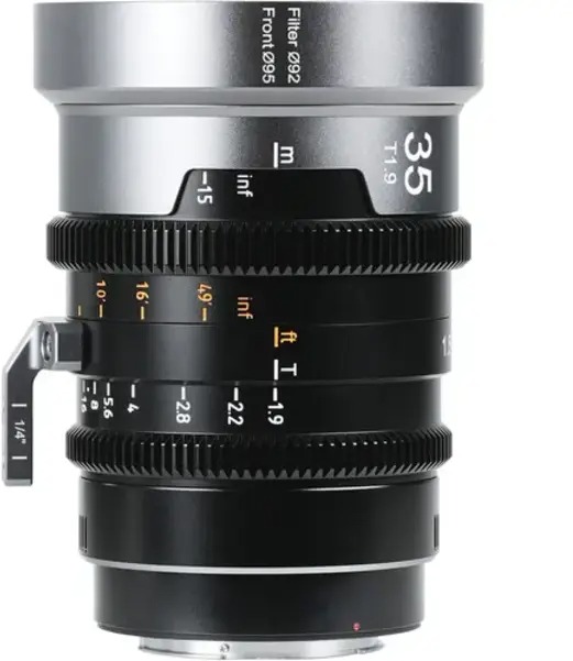 SIRUI IronStar T1.9 1.5× Anamorphic Full Frame Cine Lenses 35 mm (Neutral Flare)