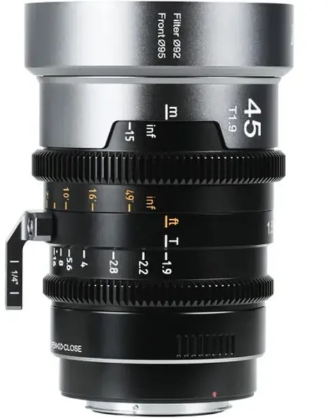 SIRUI IronStar T1.9 1.5× Anamorphic Full Frame Cine Lenses 45 mm (Neutral Flare)