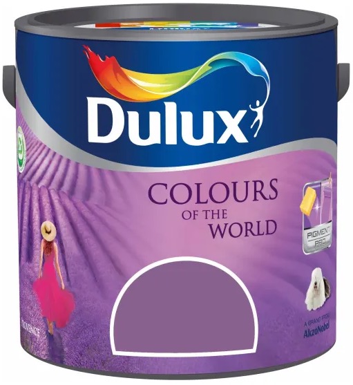 Akzo Nobel Dulux Cow Farby sveta 2,5 l, Levanduľa