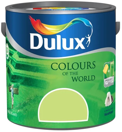 Akzo Nobel Dulux Cow Farby sveta 2,5 l, Zelený ostrov