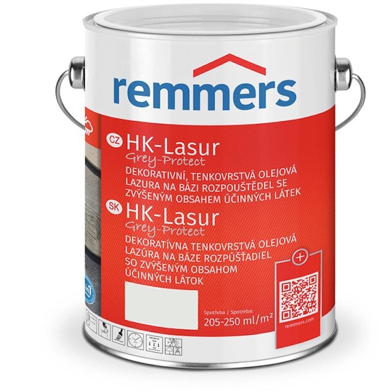 Remmers HK Lazura Grey Protect 0,75 l Graphitgrau / Grafitová šedá