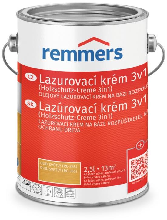 Remmers HK lazúrovací krém 2,5 l Eiche hell / Svetlý dub