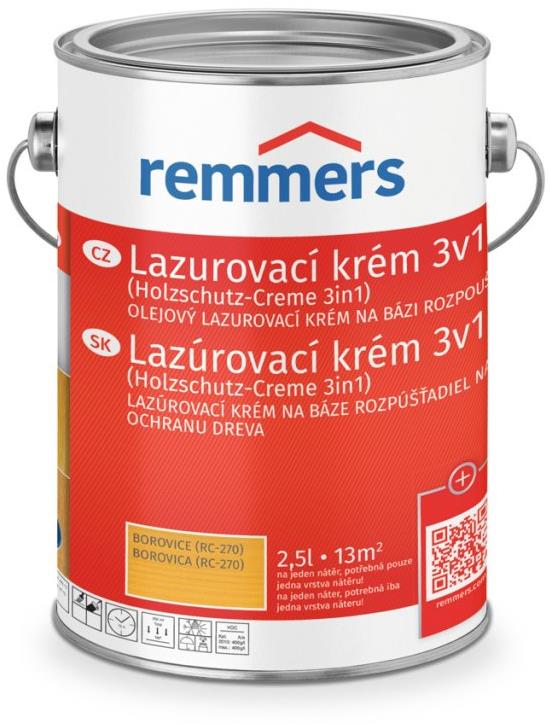 Remmers HK lazúrovací krém 2,5 l Kiefer / Borovica