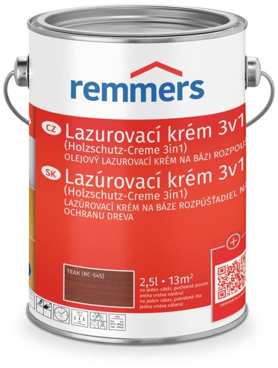 Remmers HK lazúrovací krém 2,5 l Teak / Týk