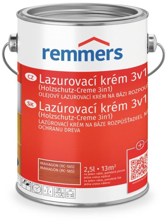 Remmers HK lazúrovací krém 2,5 l Mahagóni / Mahagón