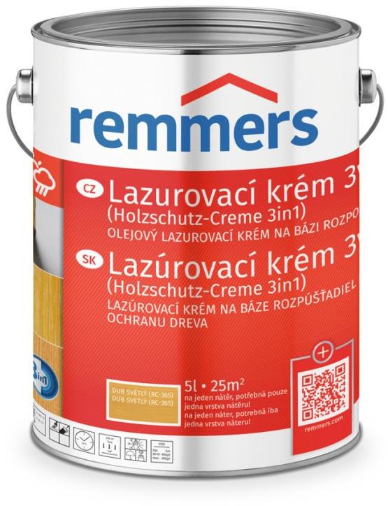 Remmers HK lazúrovací krém 5 l Eiche hell / Svetlý dub