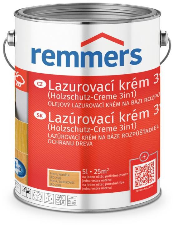 Remmers HK lazúrovací krém 5 l Pinie-Larche / Pínia-Modrín