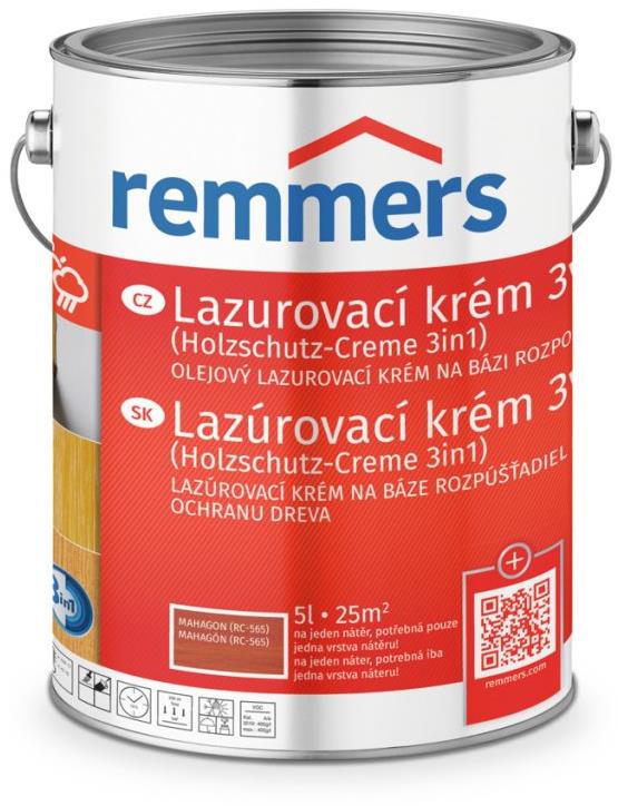 Remmers HK lazúrovací krém 5 l Mahagóni / Mahagón