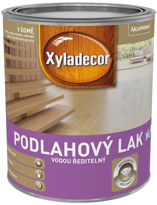 AKZO NOBEL Xyladecor Podlahový lak na vodní bázi 5 l Polomat Bezbarvý