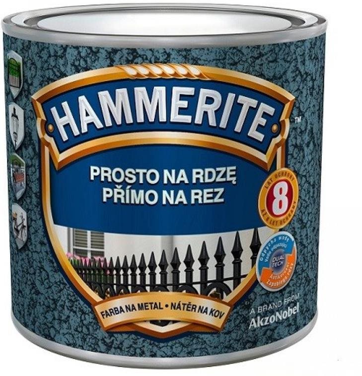 AKZO NOBEL Hammerite Priamo na hrdzu kladivkový 0,7 l Čierny