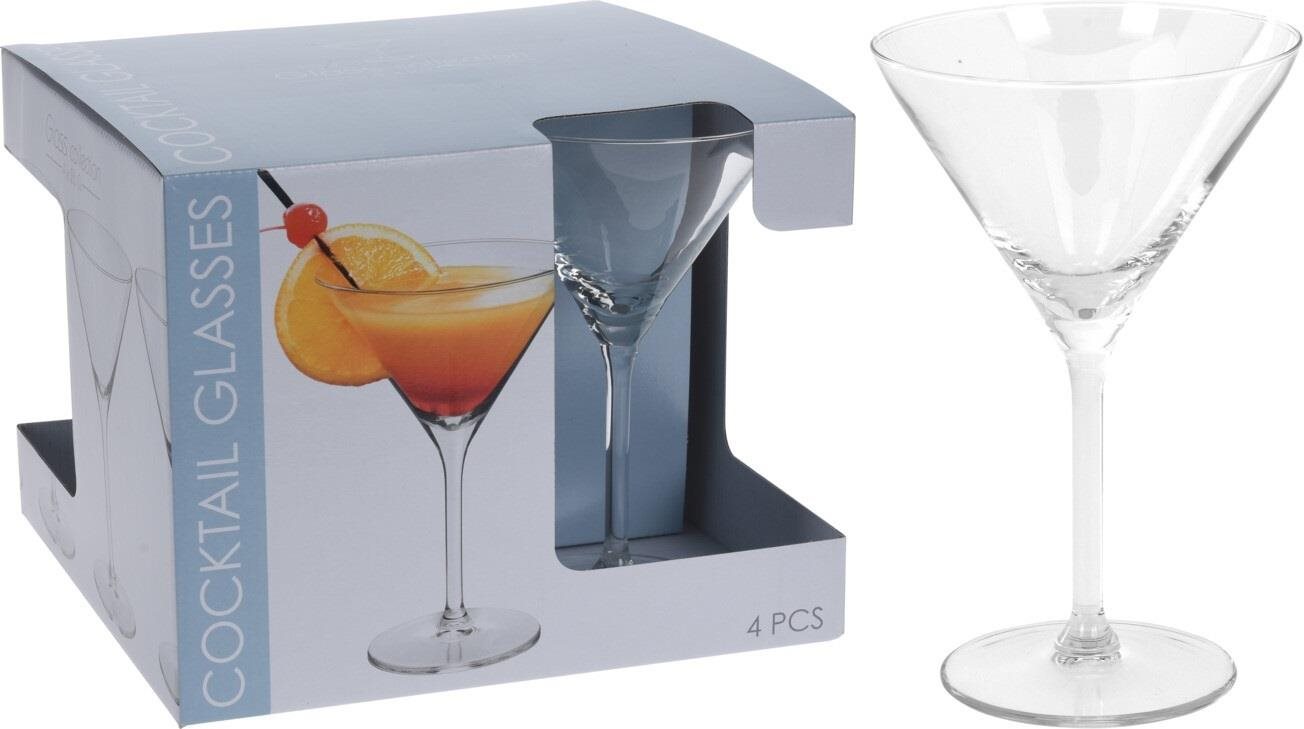 H&L Poháre na koktail Classic 260 ml, súprava 4 ks
