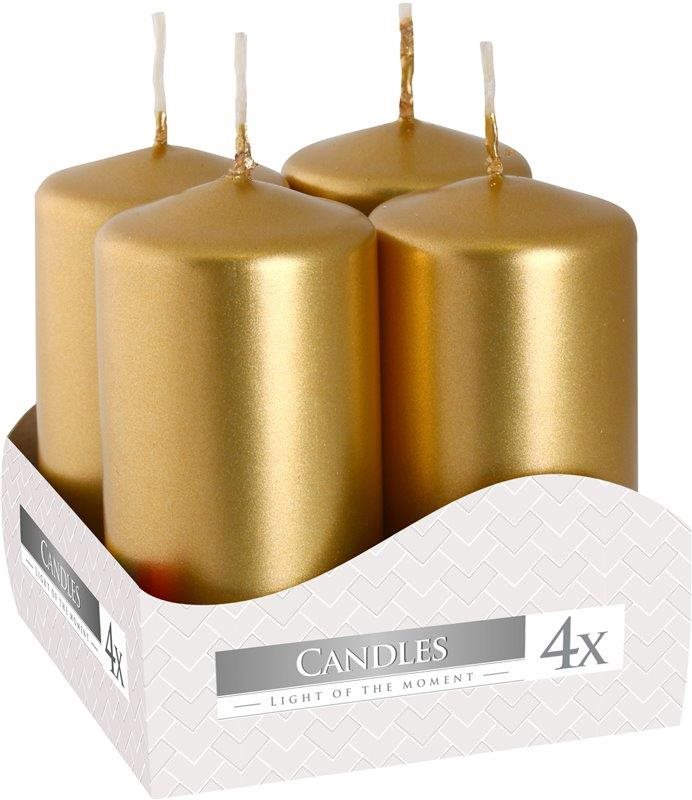 BISPOL Adventná Metalická Zlatá 4× 80 g