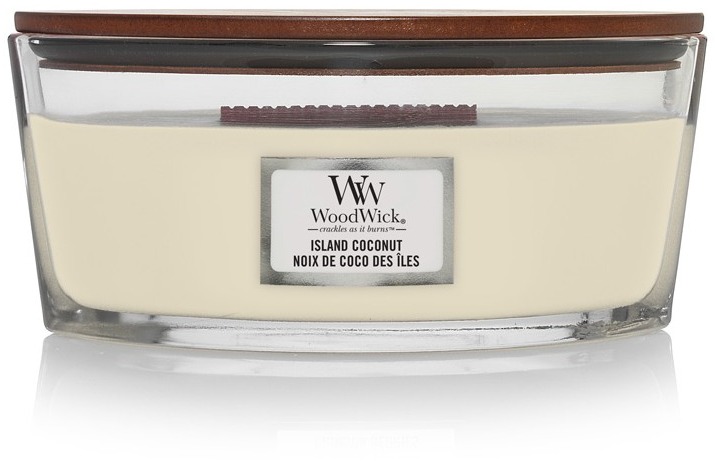 WOODWICK Island Coconut Hearthwick Candle 453,6 g