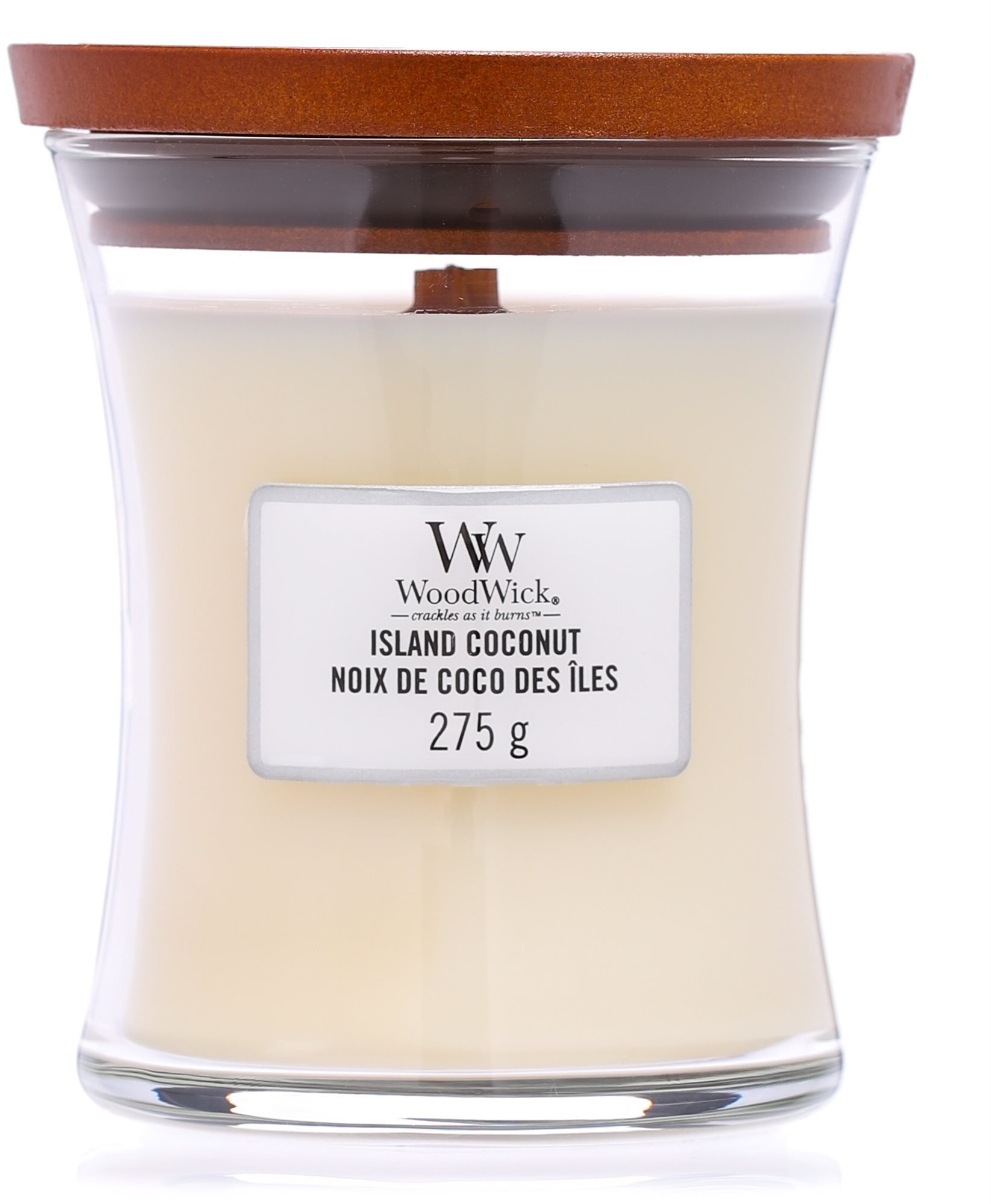 WOODWICK Island Coconut Medium Candle 275 g