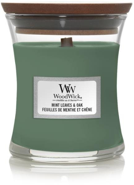 WOODWICK Mint Leaves & Oak 275 g