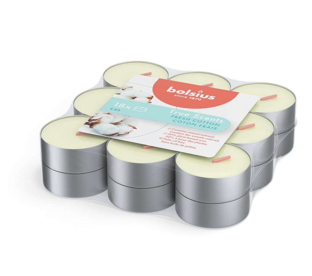 BOLSIUS True Scents Fresh Cotton 18 ks