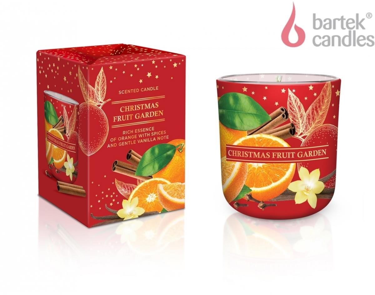 BARTEK CANDLES Orange With Spices/Apple With Cinnamon (mix motívov) 150 g