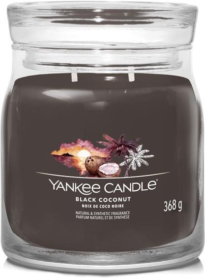 YANKEE CANDLE Signature 2 knôty Black Coconut 368 g