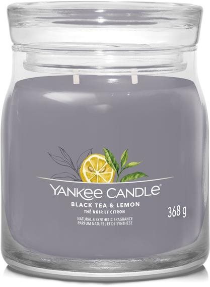 YANKEE CANDLE Signature 2 knôty Black Tea & Lemon 368 g