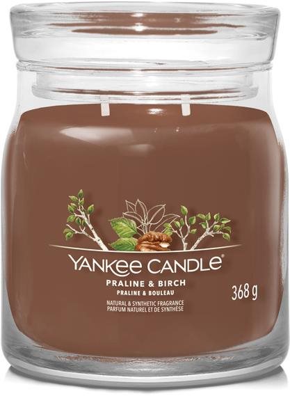 YANKEE CANDLE Signature 2 knôty Praline & Birch 368 g