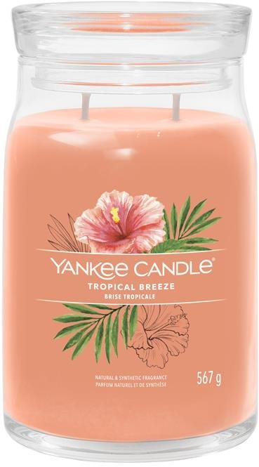 YANKEE CANDLE Signature sklo 2 knôty Tropical Breeze 567 g