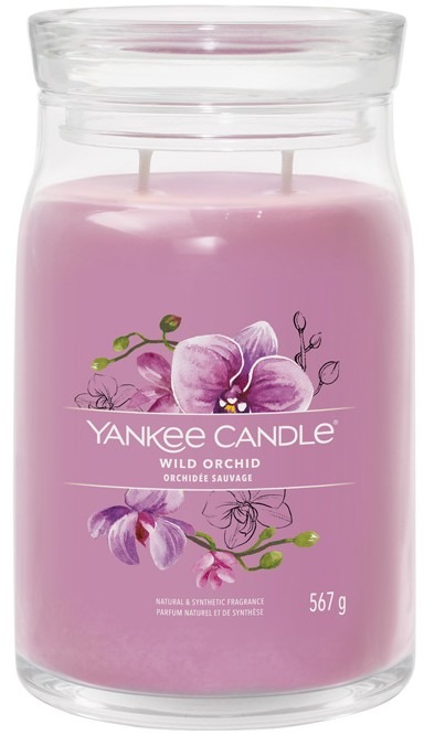 YANKEE CANDLE Signature sklo 2 knôty Wild Orchid 567 g