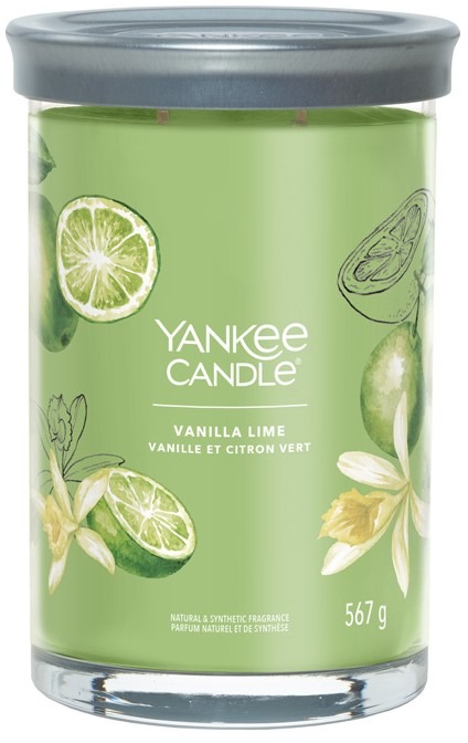 YANKEE CANDLE Signature, 2 knôty Vanilla Lime, 567 g
