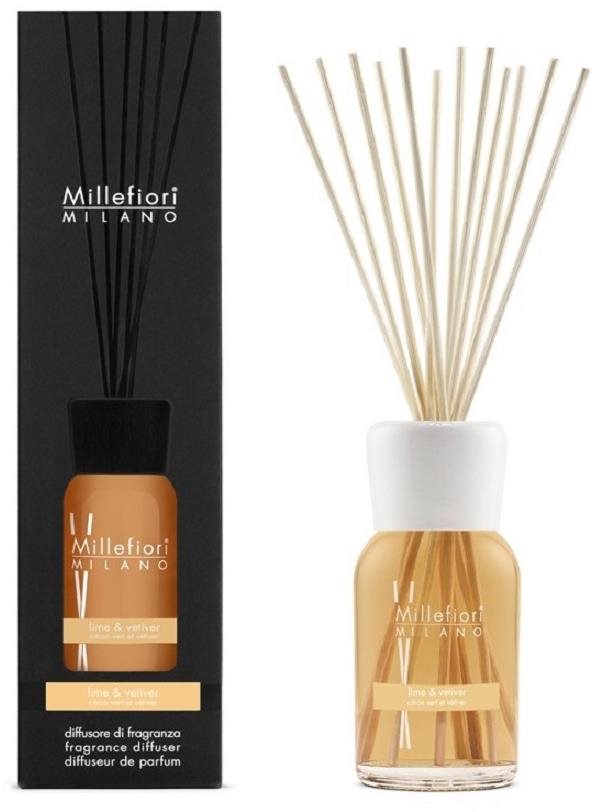 MILLEFIORI Natural Lime & Vetiver 500 ml