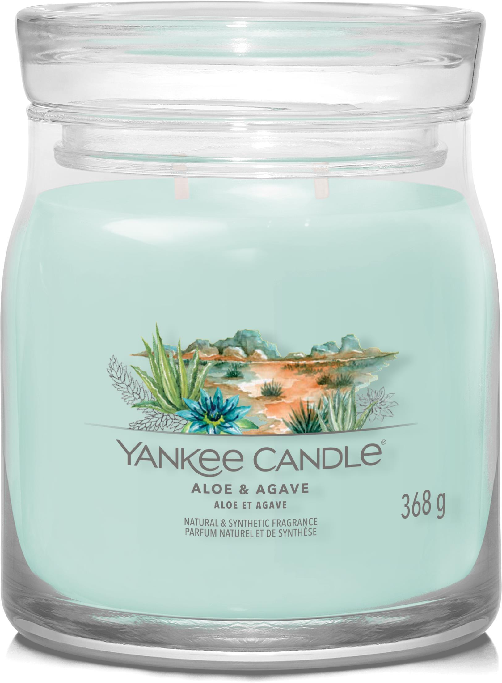 YANKEE CANDLE Signature dva knôty Aloe & Agave 368 g