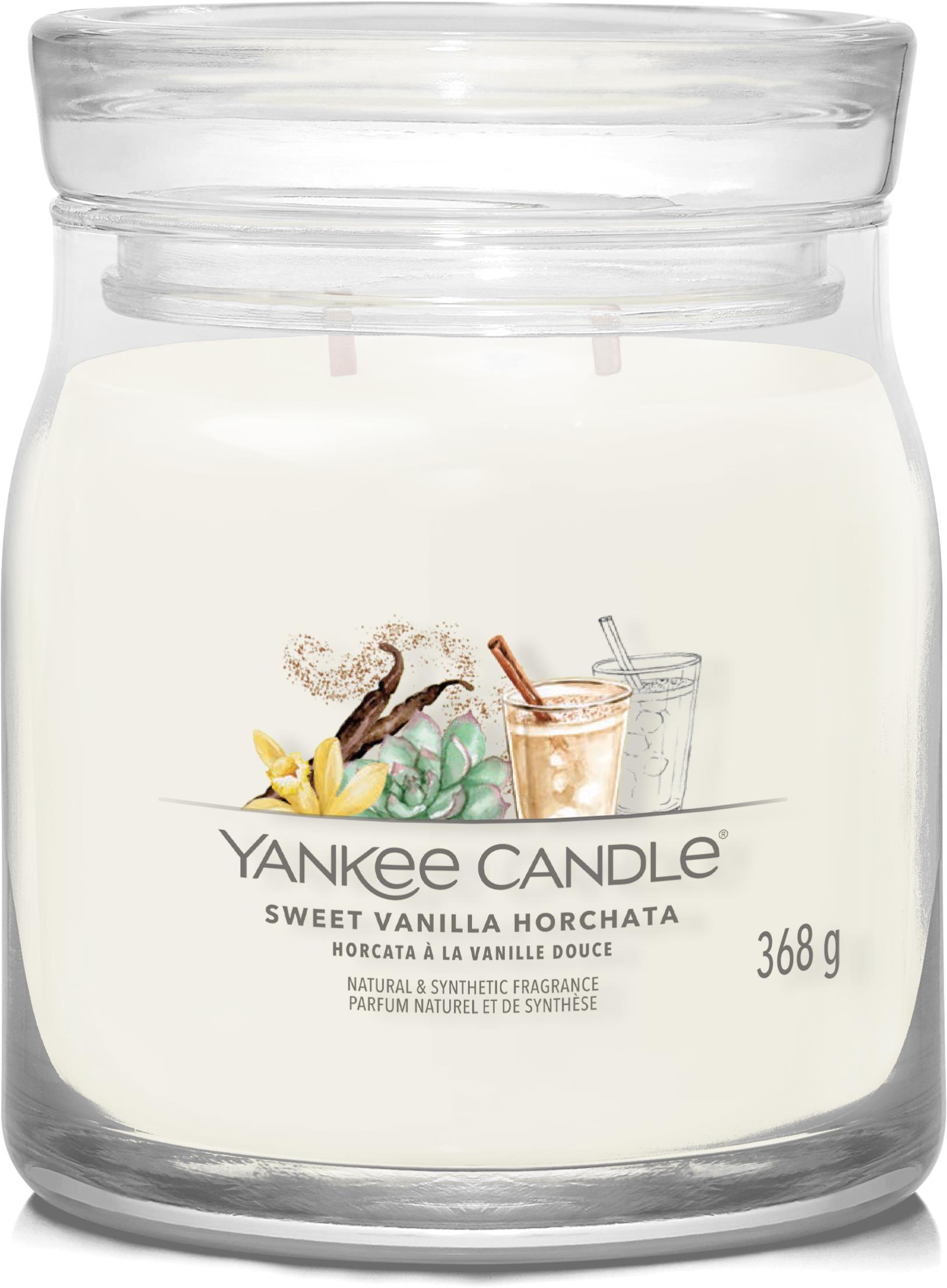 YANKEE CANDLE Signature dva knôty Sweet Vanilla Horchata 368 g
