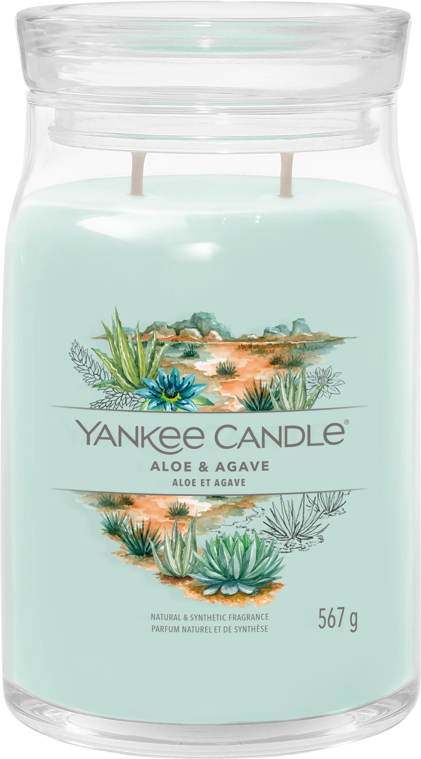 YANKEE CANDLE Signature dva knôty Aloe & Agave 567 g