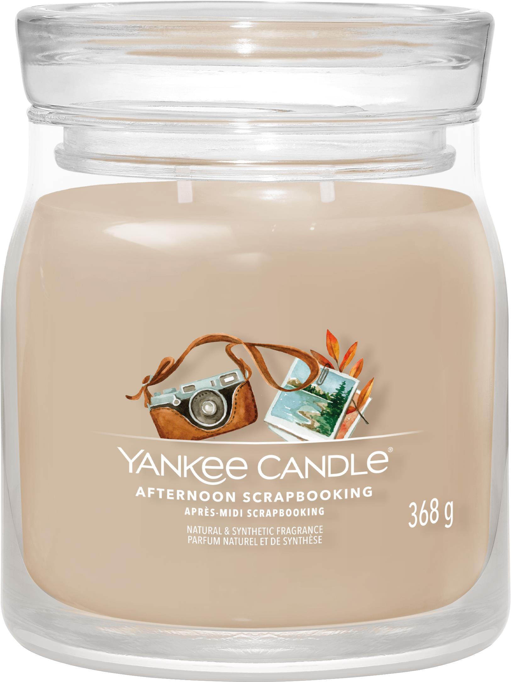 YANKEE CANDLE Signature 2 knôty Afternoon Scrapbooking 368 g