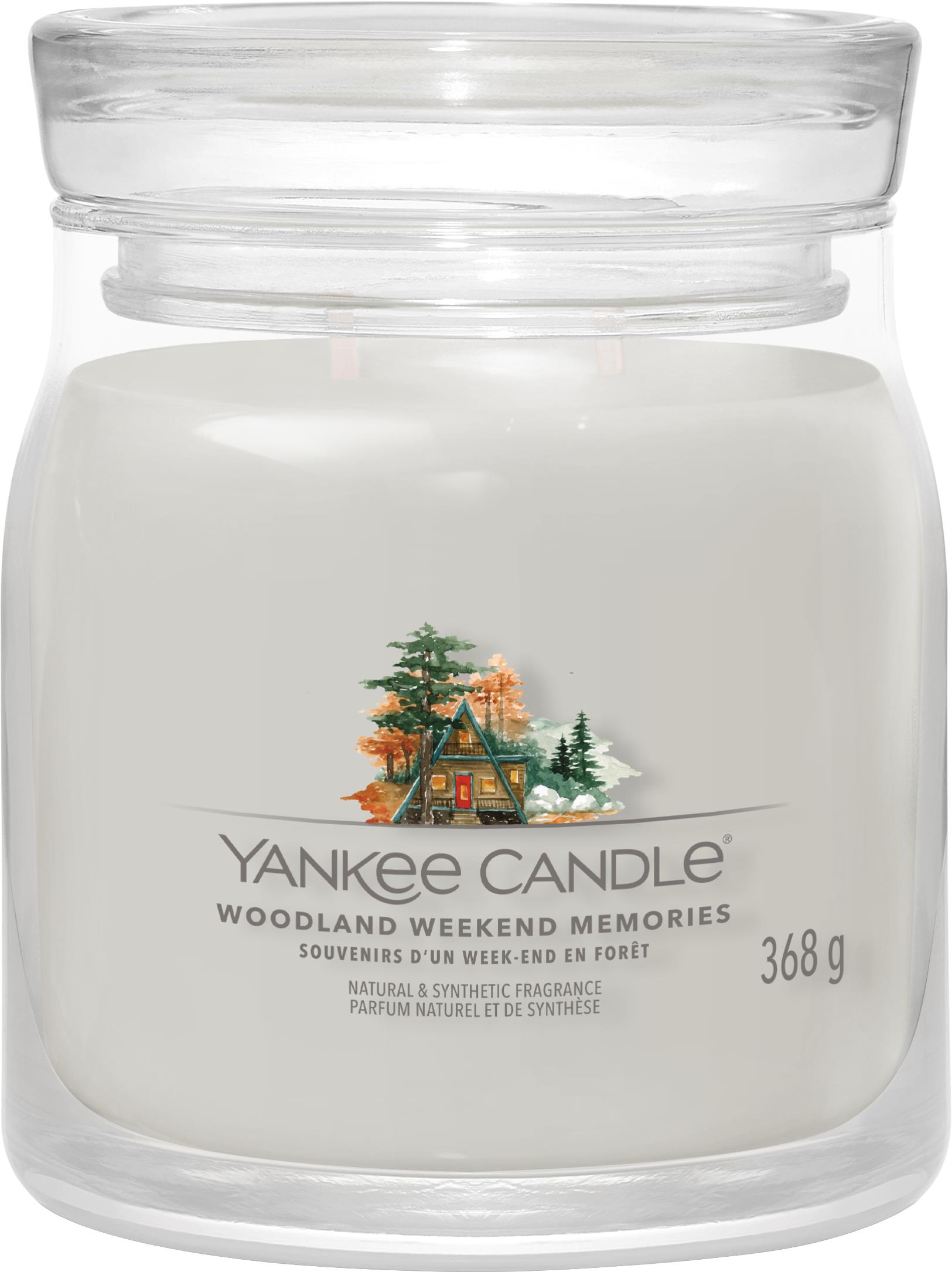 YANKEE CANDLE Signature 2 knôty Woodland Weekend Memories 368 g