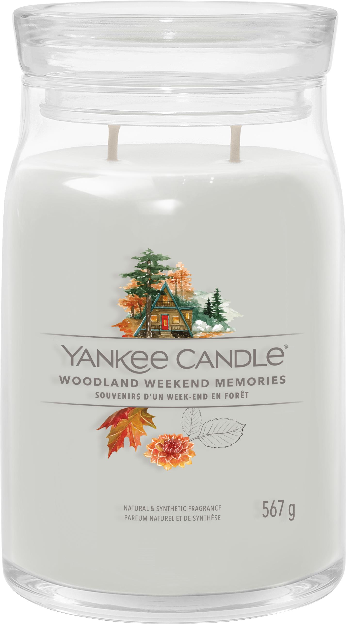 YANKEE CANDLE Signature 2 knôty Woodland Weekend Memories 567 g