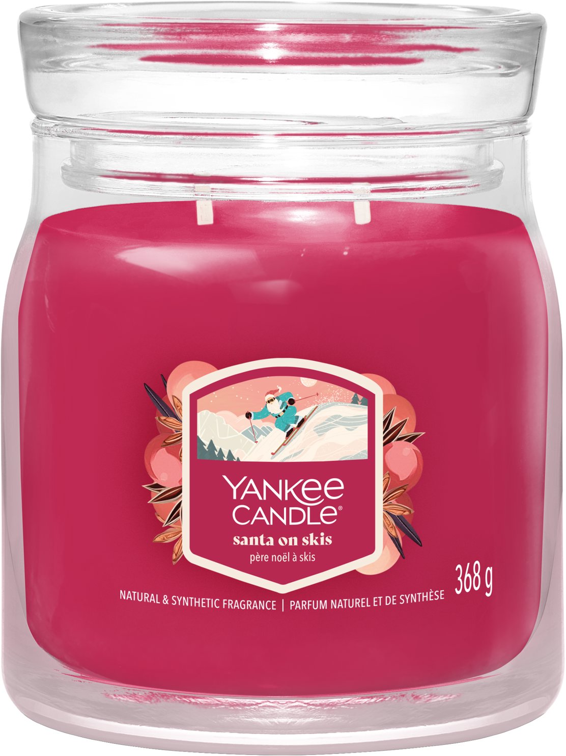 YANKEE CANDLE Signature Santa On Skis 368 g