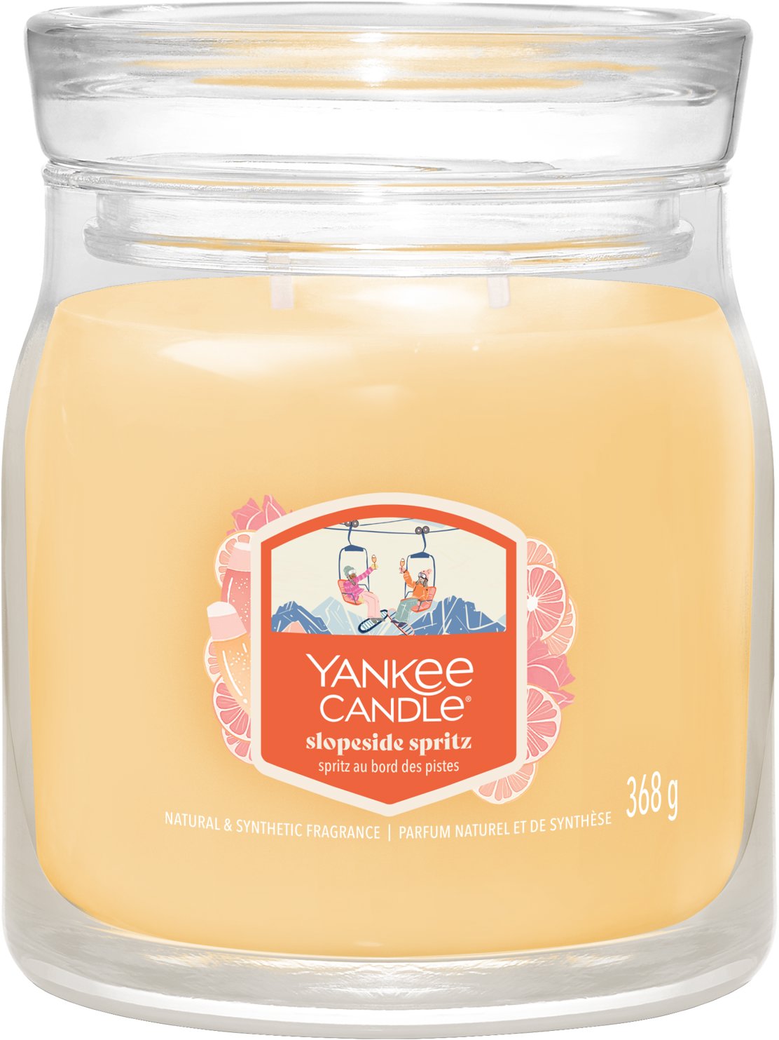 YANKEE CANDLE Signature Slopeside Spritz 368 g