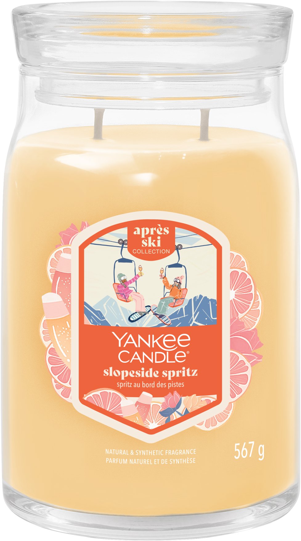 YANKEE CANDLE Signature Slopeside Spritz 567 g