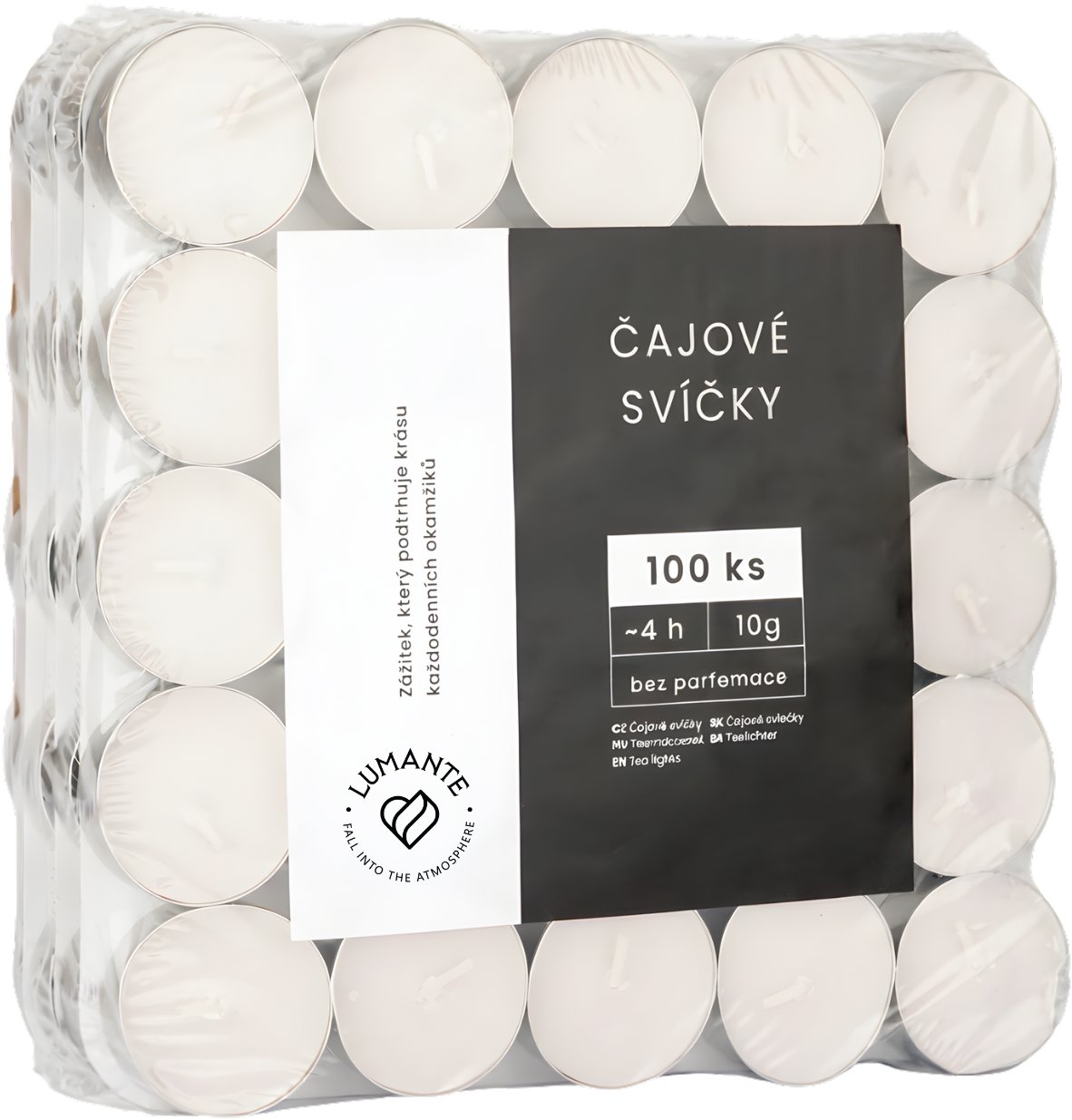 LUMANTE Čajové sviečky 100 ks
