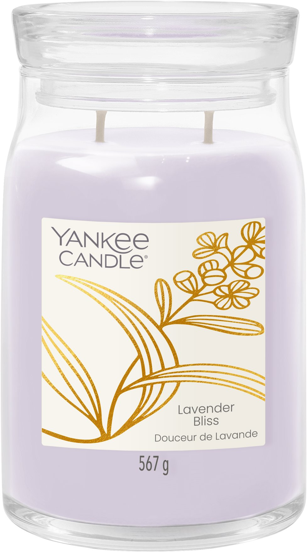 YANKEE CANDLE Signature Lavender Bliss 567 g