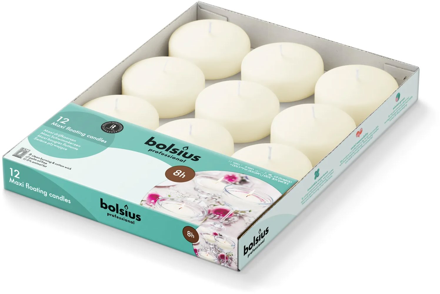 BOLSIUS Ivory 12 ks
