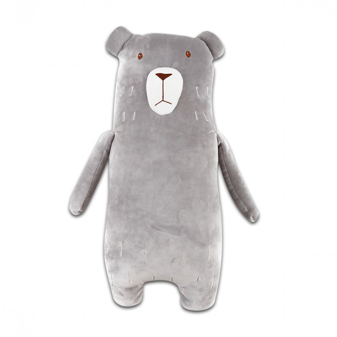 Svitap sleepwell Vankúšik mikrospandex Medveď sivý 53 cm