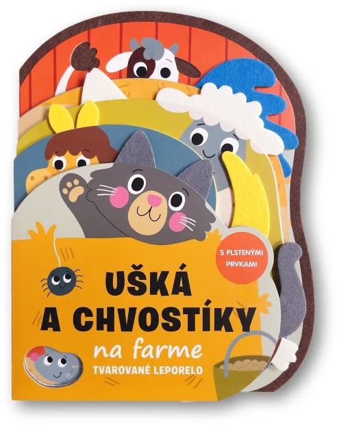 Ušká a chvostíky na farme Tvarované leporelo