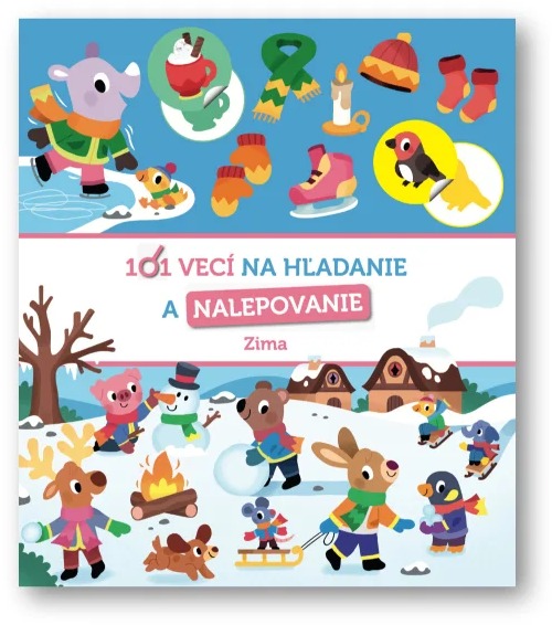 101 vecí na hľadanie a nalepovanie Zima