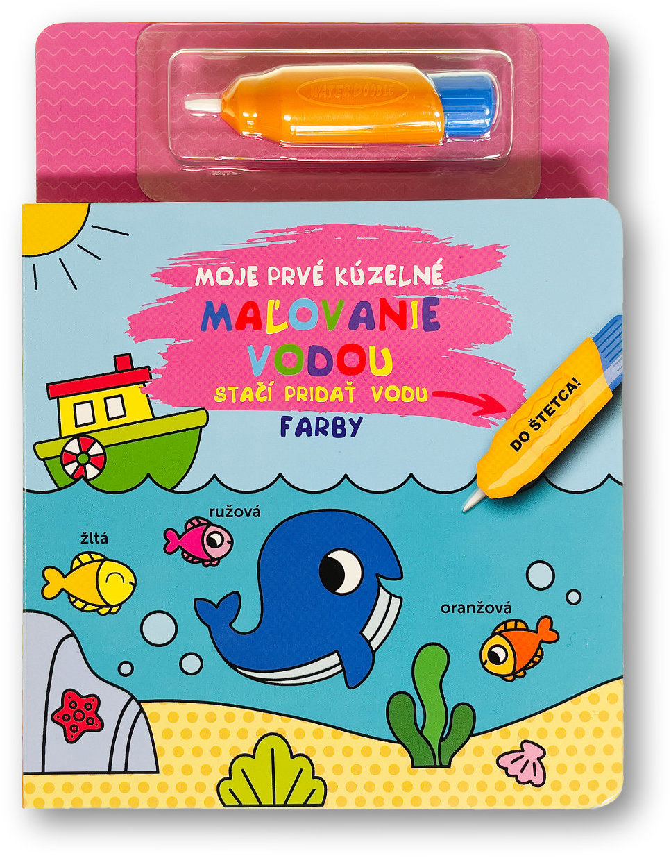 Moje prvé kúzelné maľovanie vodou Farby