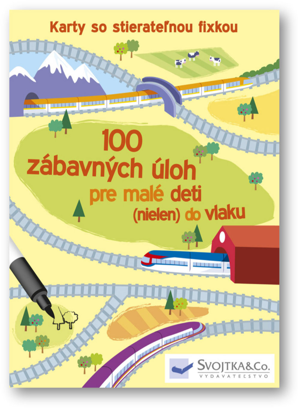 100 zábavných úloh pre malé deti (nielen) do vlaku