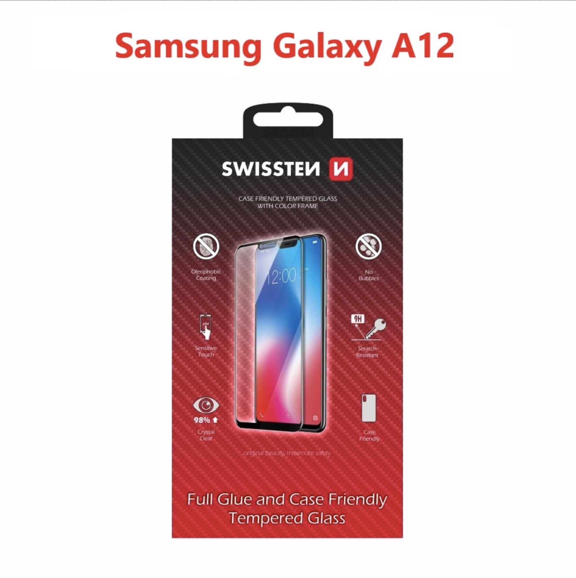 Swissten Case Friendly pre Samsung Galaxy A12 čierne