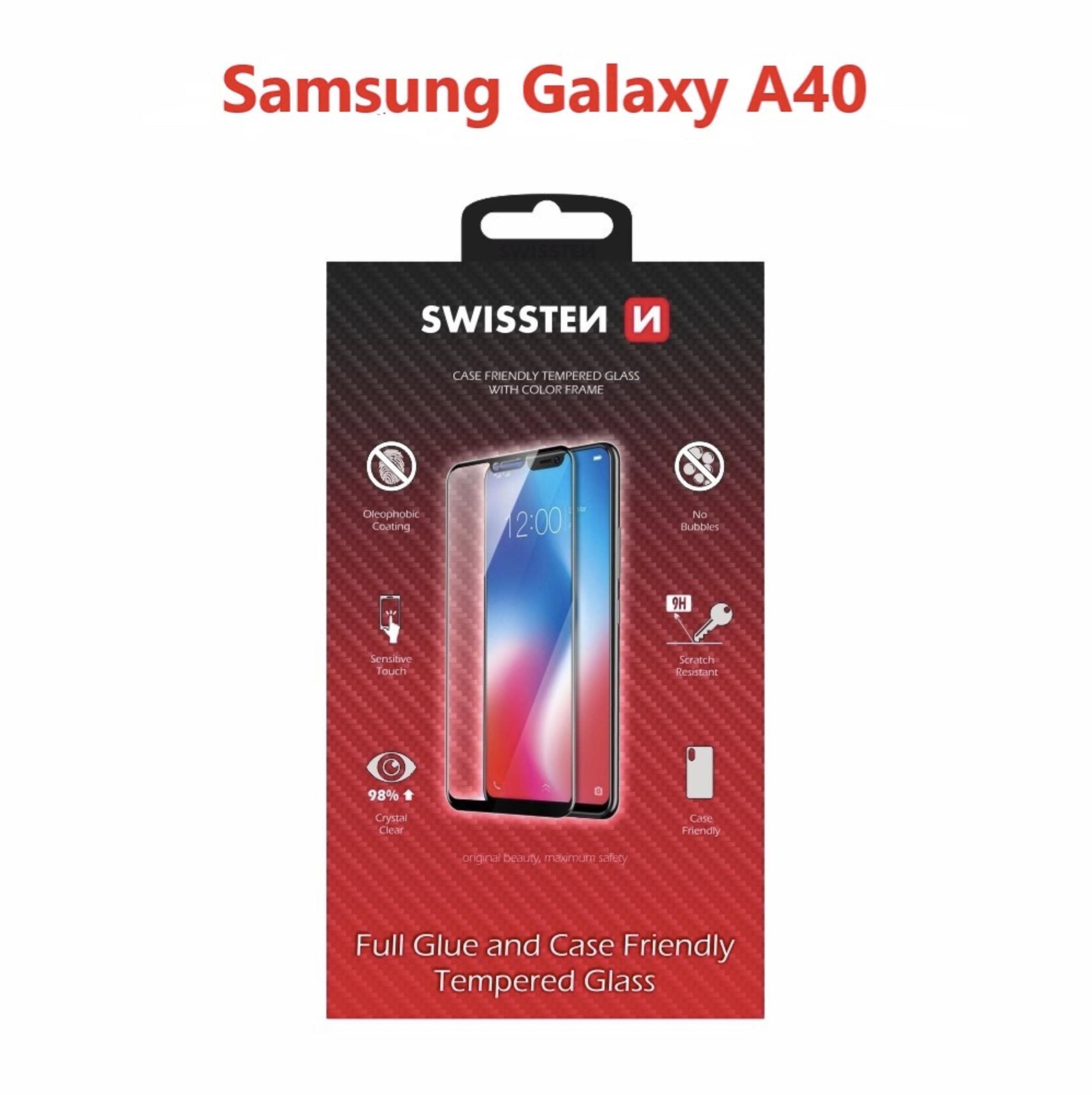 Swissten Case Friendly pre Samsung Galaxy A40 čierne